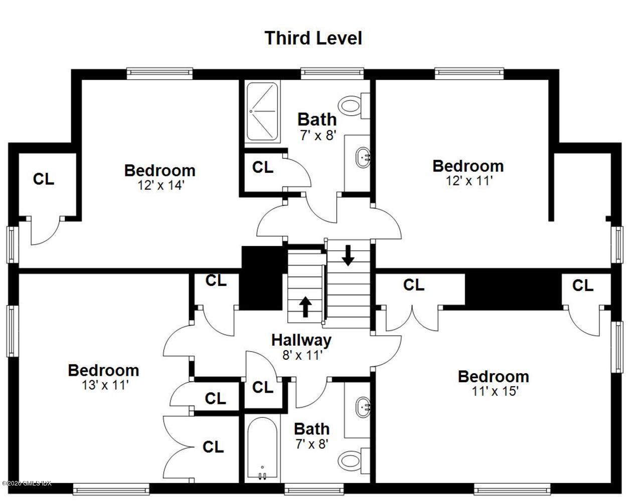 7 Highgate Road Riverside, CT 06878 - Photo 33 of 34 a picture of a book and a bed