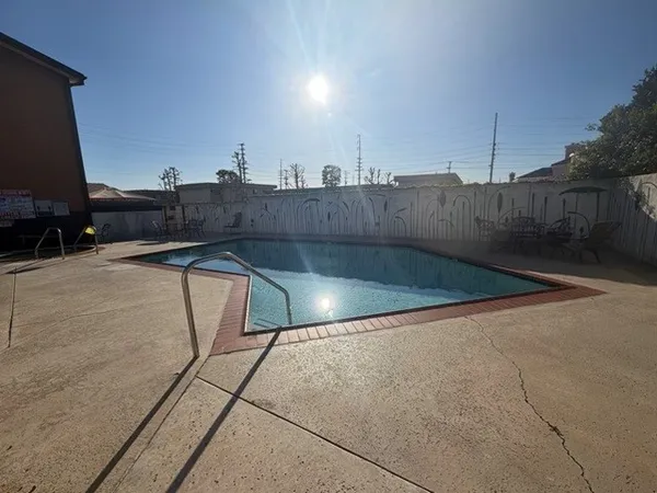 a view of a swimming pool
