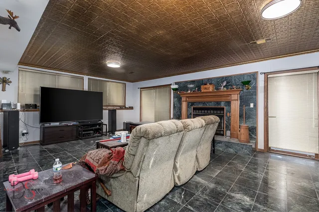 a storage room with washer and dryer