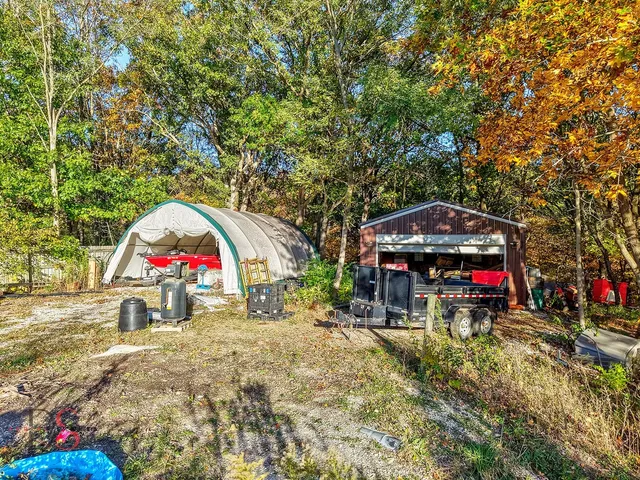 a view of outdoor space and garden