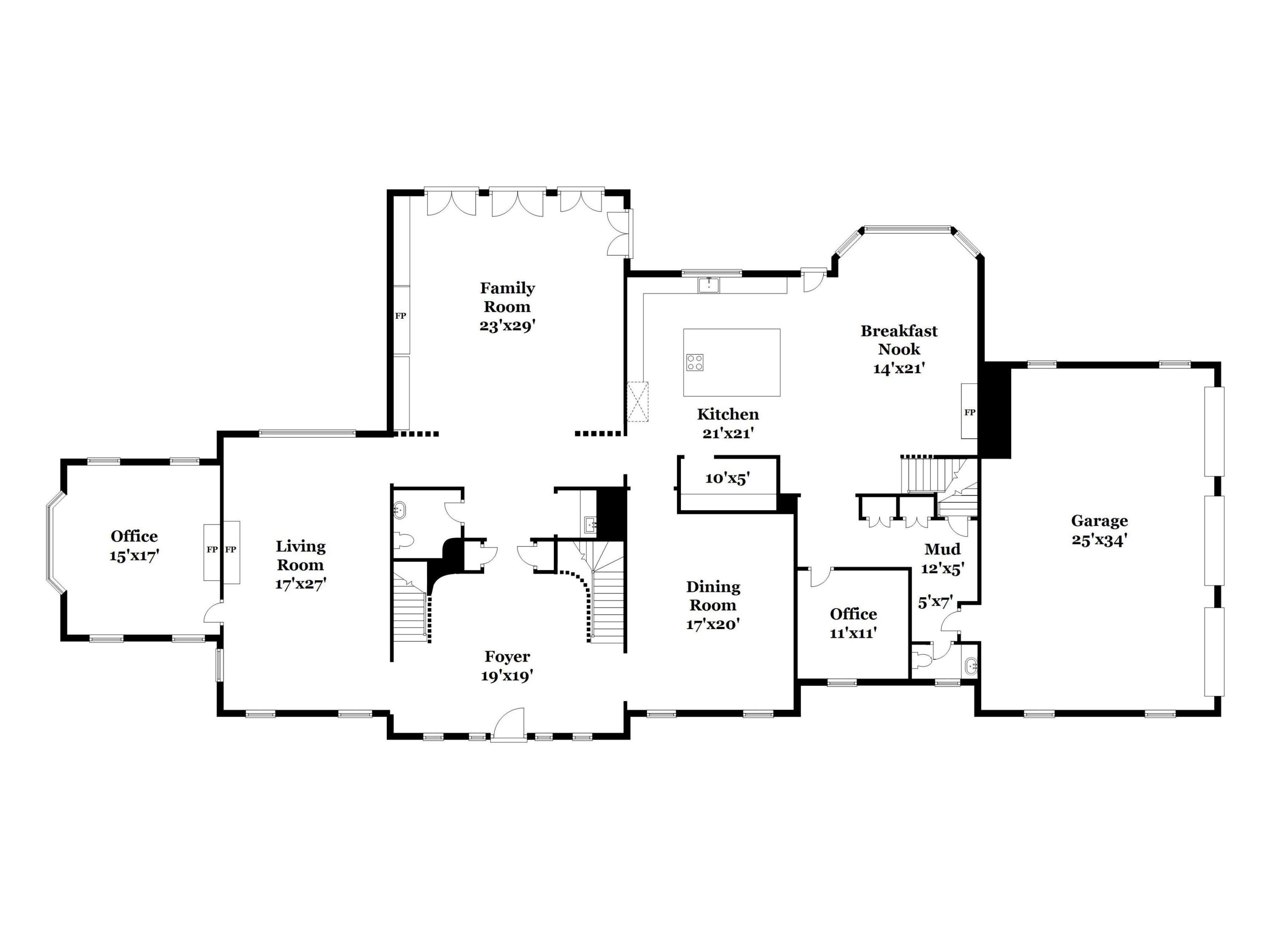 5 Peach Hill Road Darien, CT 06820 - Photo 60 of 62 floorplan-main-217925