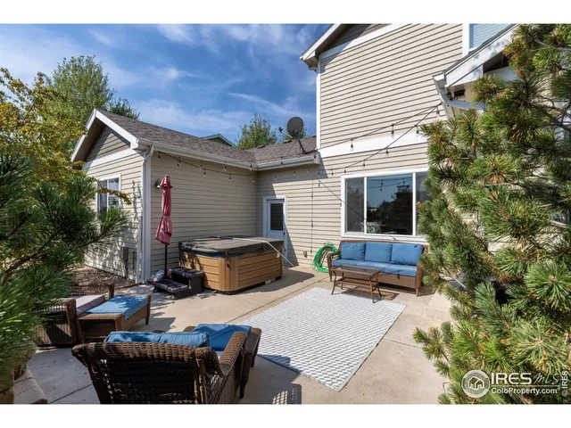 a house view with a sitting space