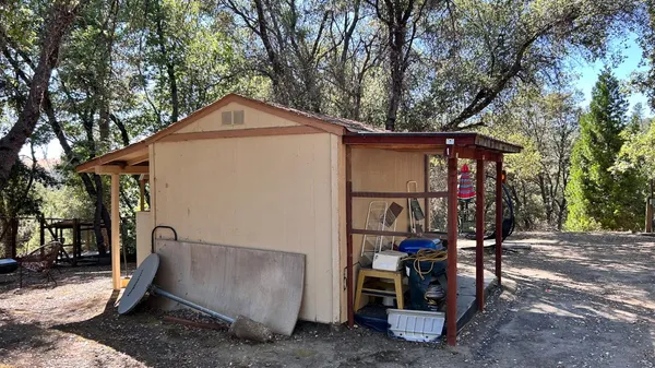 a view of outdoor space and shower