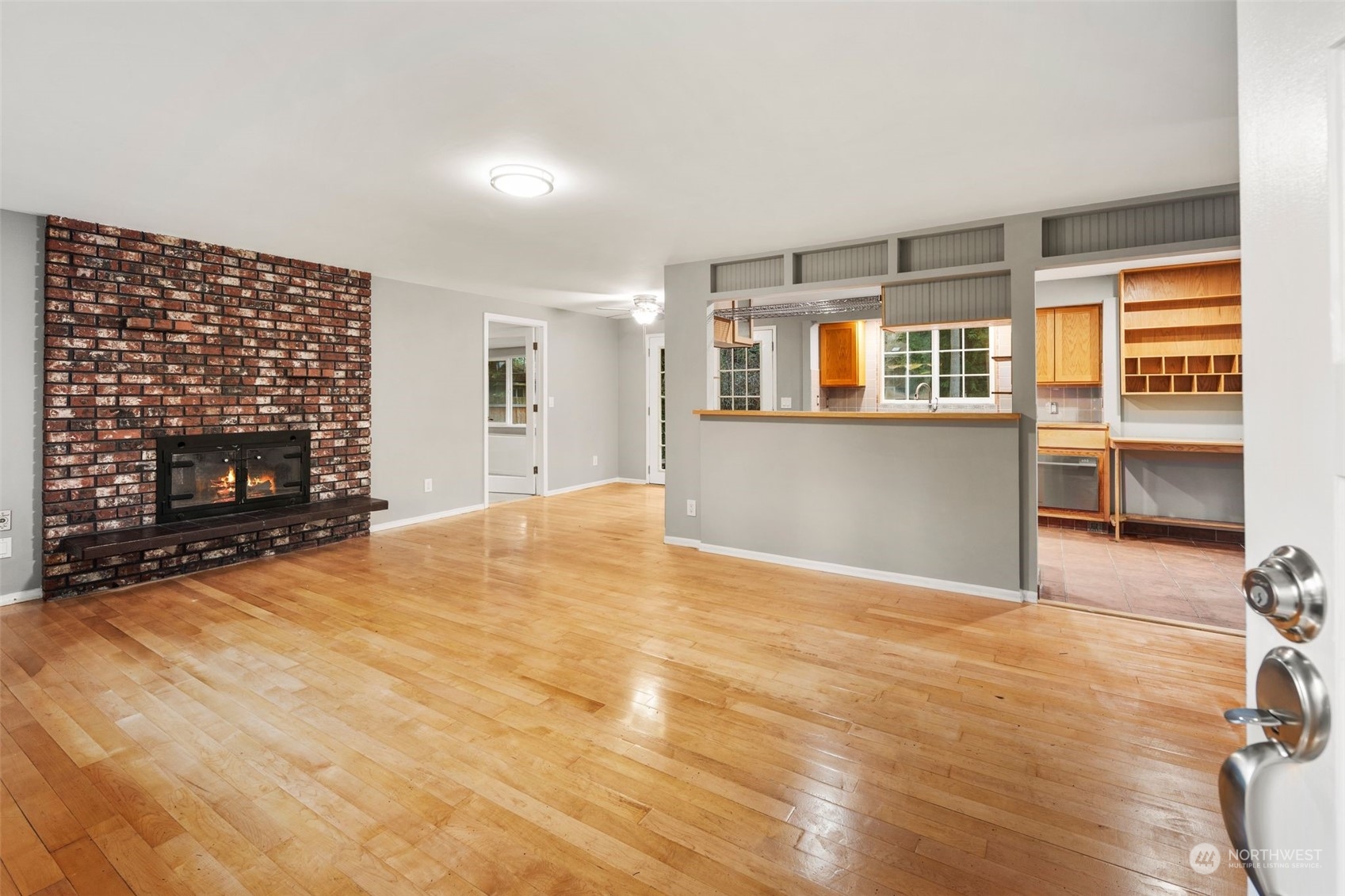 15832 Southeast 144th Street Renton, WA 98059 - Photo 40 of 40 a view of empty room with a fireplace