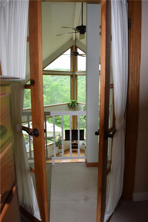 971 Haul Road Burgettstown, PA 15021 - Photo 16 of 25 Master Bedroom Doors. What a view to start your day!