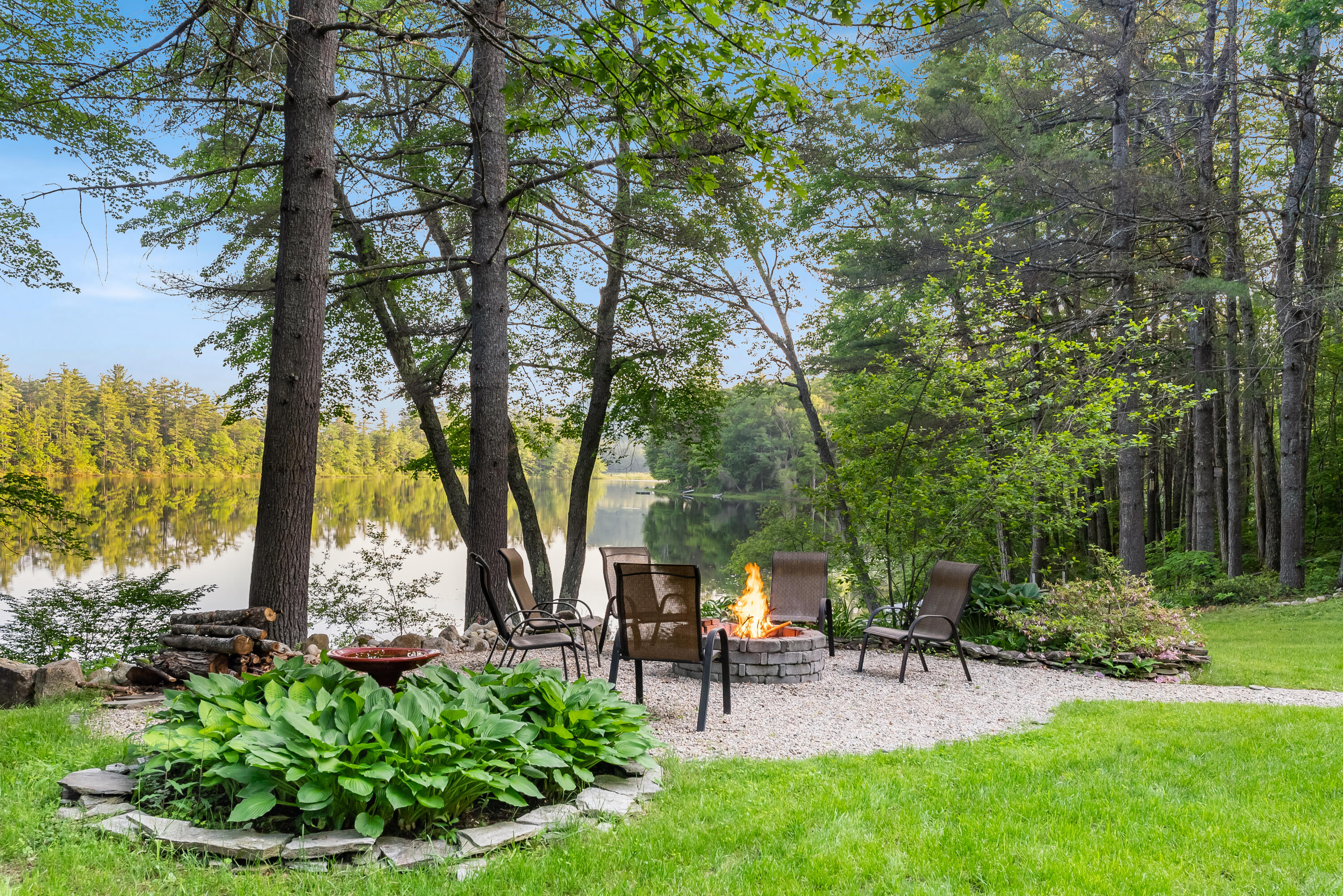 4 5 Kezar Ponds Road Waterford, ME 04088 - Photo 2 of 89 Fire Pit