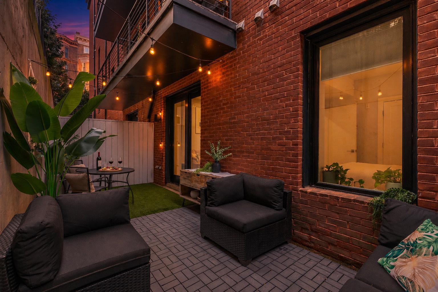 1412 Chapin Street Northwest, Unit 5 Washington, DC 20009 - Photo 1 of 23 a outdoor living space with patio furniture