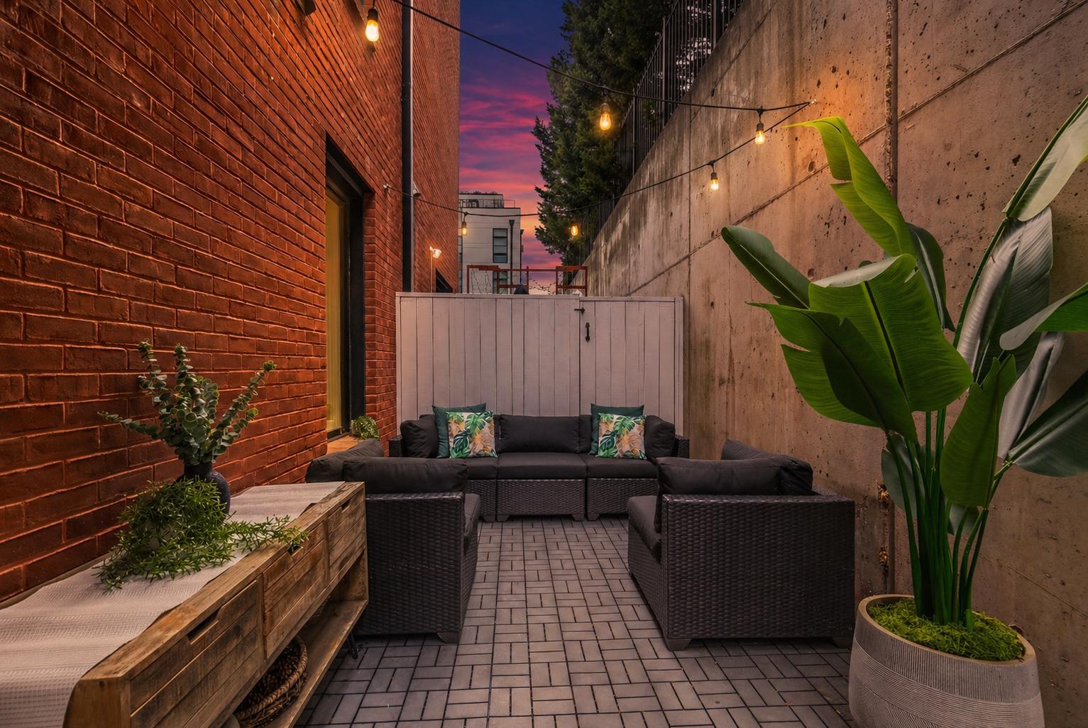 1412 Chapin Street Northwest, Unit 5 Washington, DC 20009 - Photo 19 of 23 a view of a couches in the patio