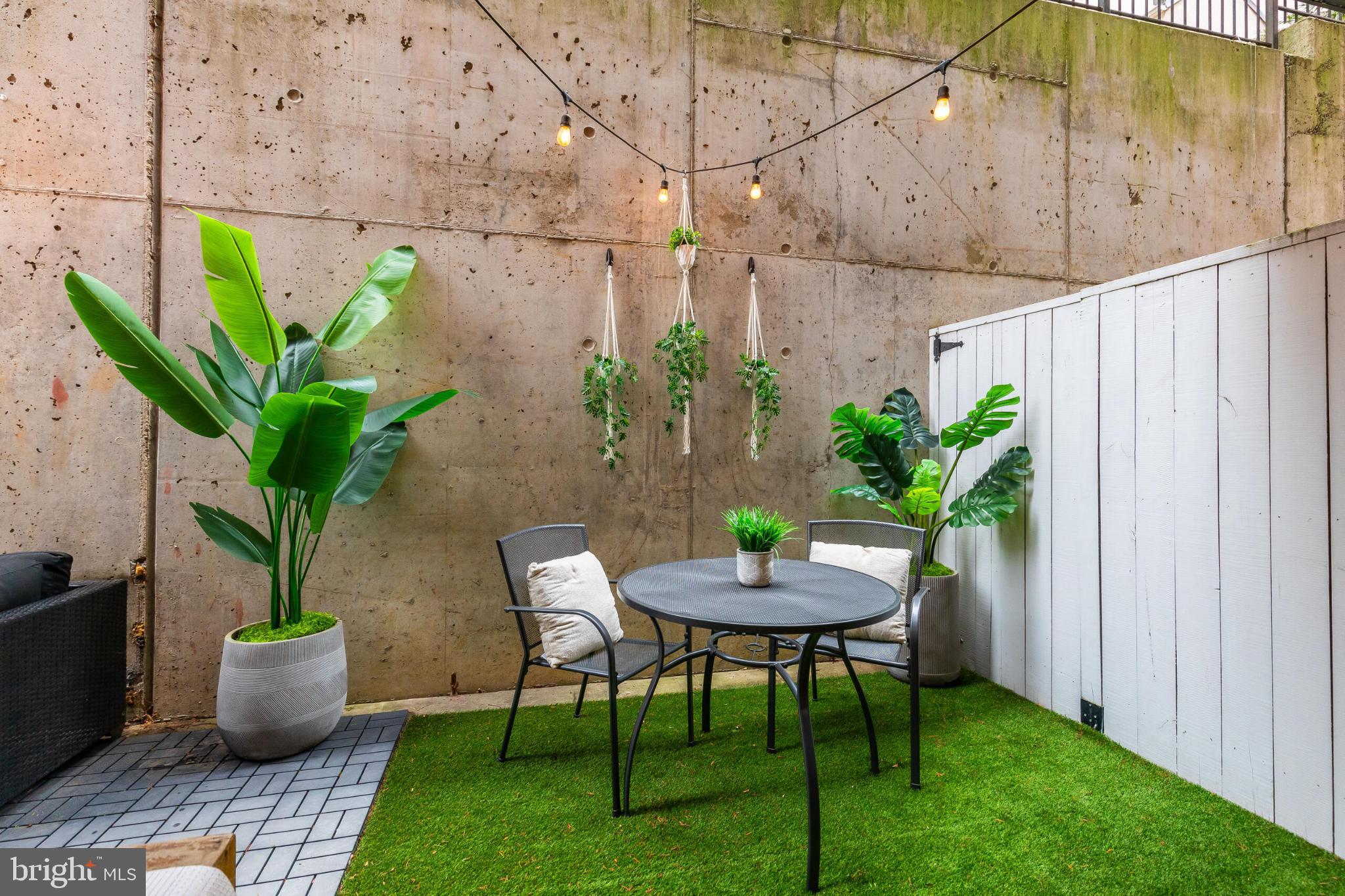 1412 Chapin Street Northwest, Unit 5 Washington, DC 20009 - Photo 20 of 23 a view of yard with outdoor seating and green space