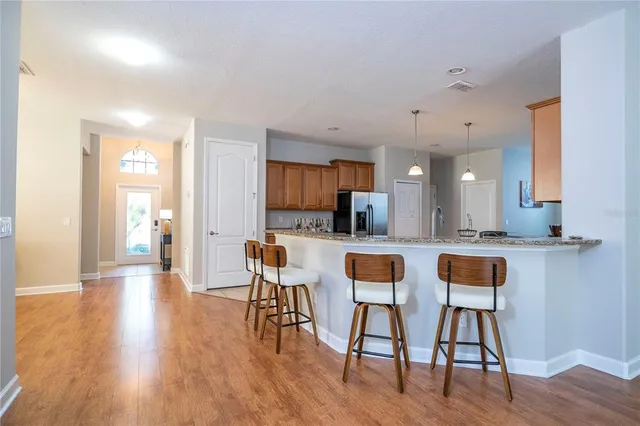 a bedroom with a bed and a cabinets