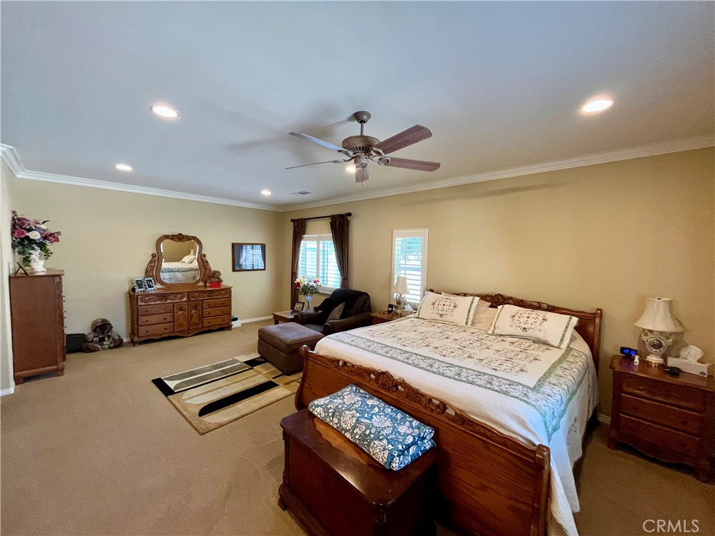 1244 Katherine Court Beaumont, CA 92223 - Photo 9 of 19 a bed room with furniture and window