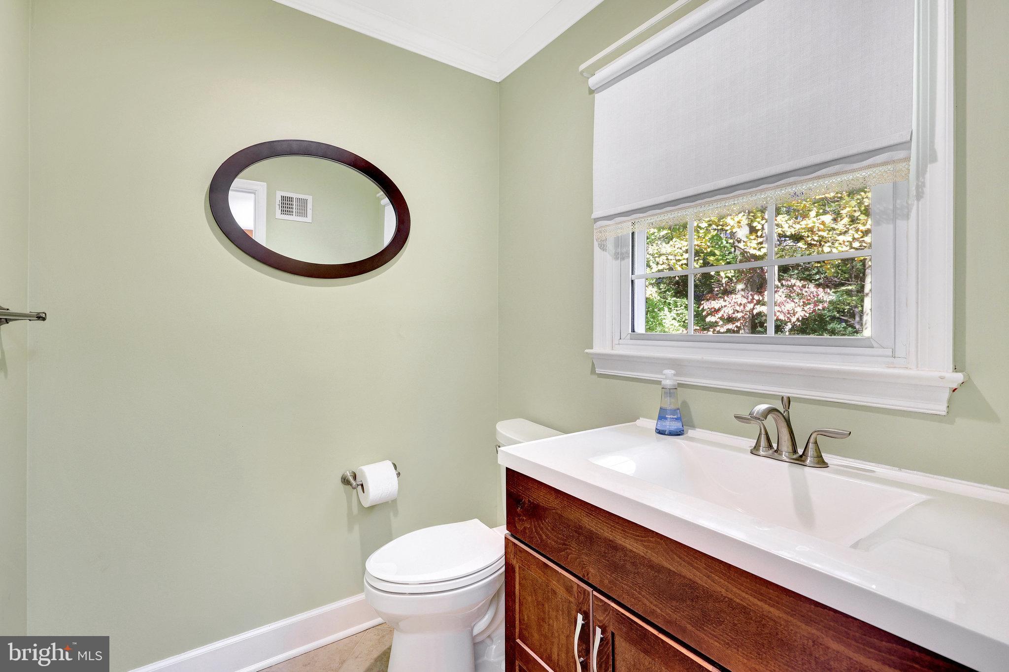 9826 Five Oaks Road Fairfax, VA 22031 - Photo 21 of 43 Half Bath on the Main
