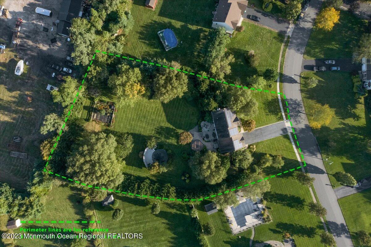 29 Goldfinch Road Jackson, NJ 08527 - Photo 54 of 67 an aerial view of a house with a yard