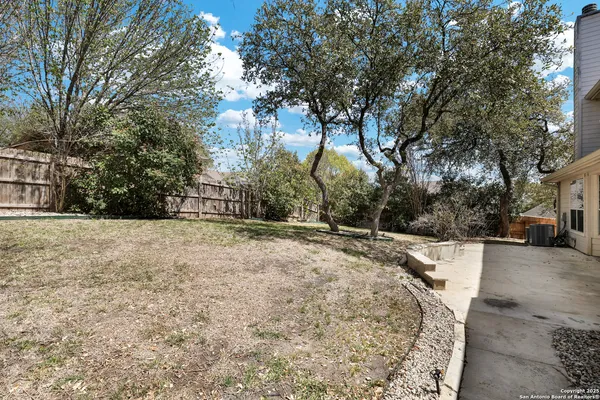a view of backyard space