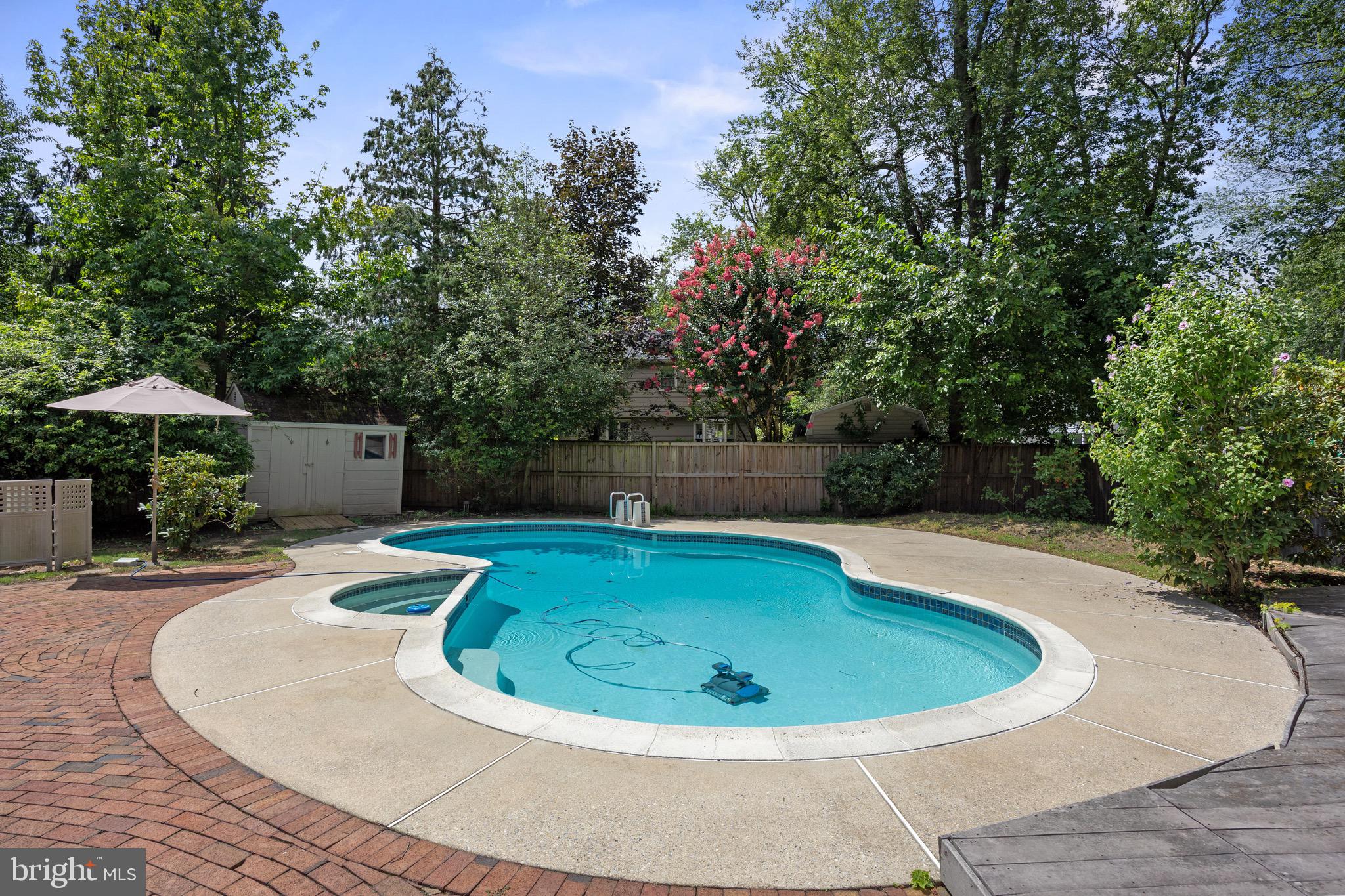 195 Pearl Croft Road Cherry Hill, NJ 08034 - Photo 34 of 38 a view of a swimming pool with a yard