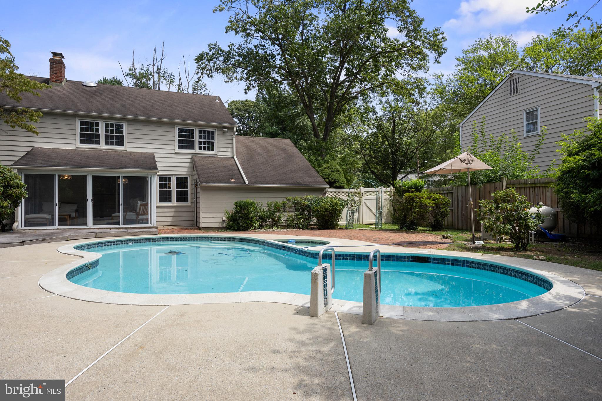 195 Pearl Croft Road Cherry Hill, NJ 08034 - Photo 37 of 38 a view of a house with swimming pool