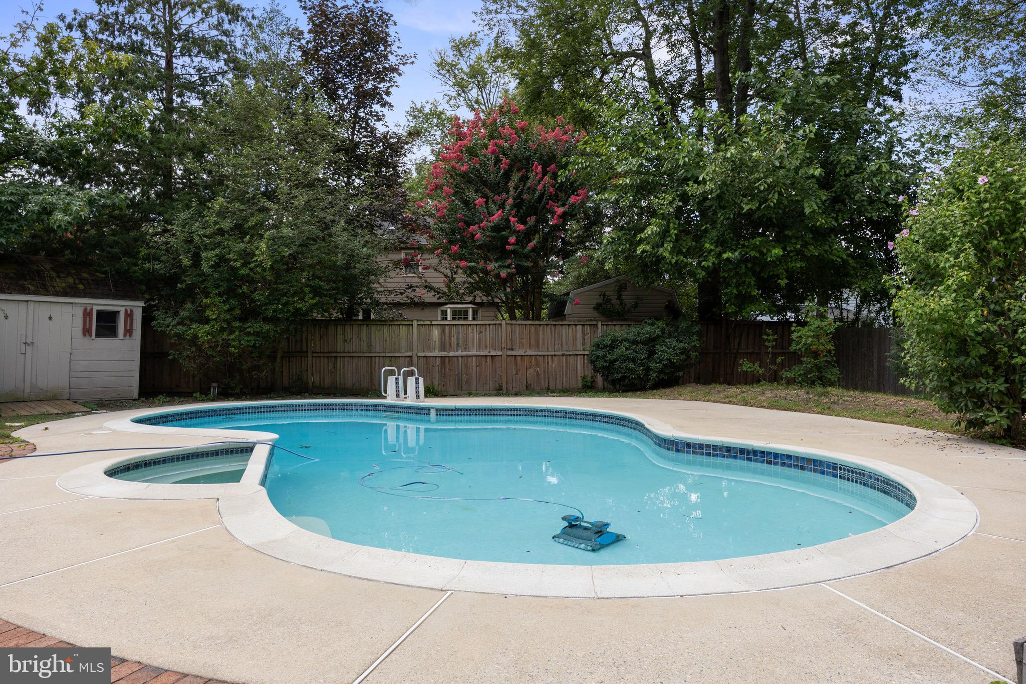 195 Pearl Croft Road Cherry Hill, NJ 08034 - Photo 38 of 38 a view of a swimming pool with a yard