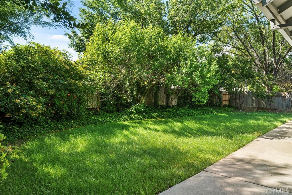 259 Picholine Way Chico, CA 95928 - Photo 33 of 38 a view of a yard with a trees