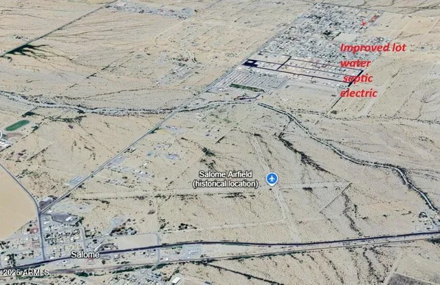 a view of a painting on the wall