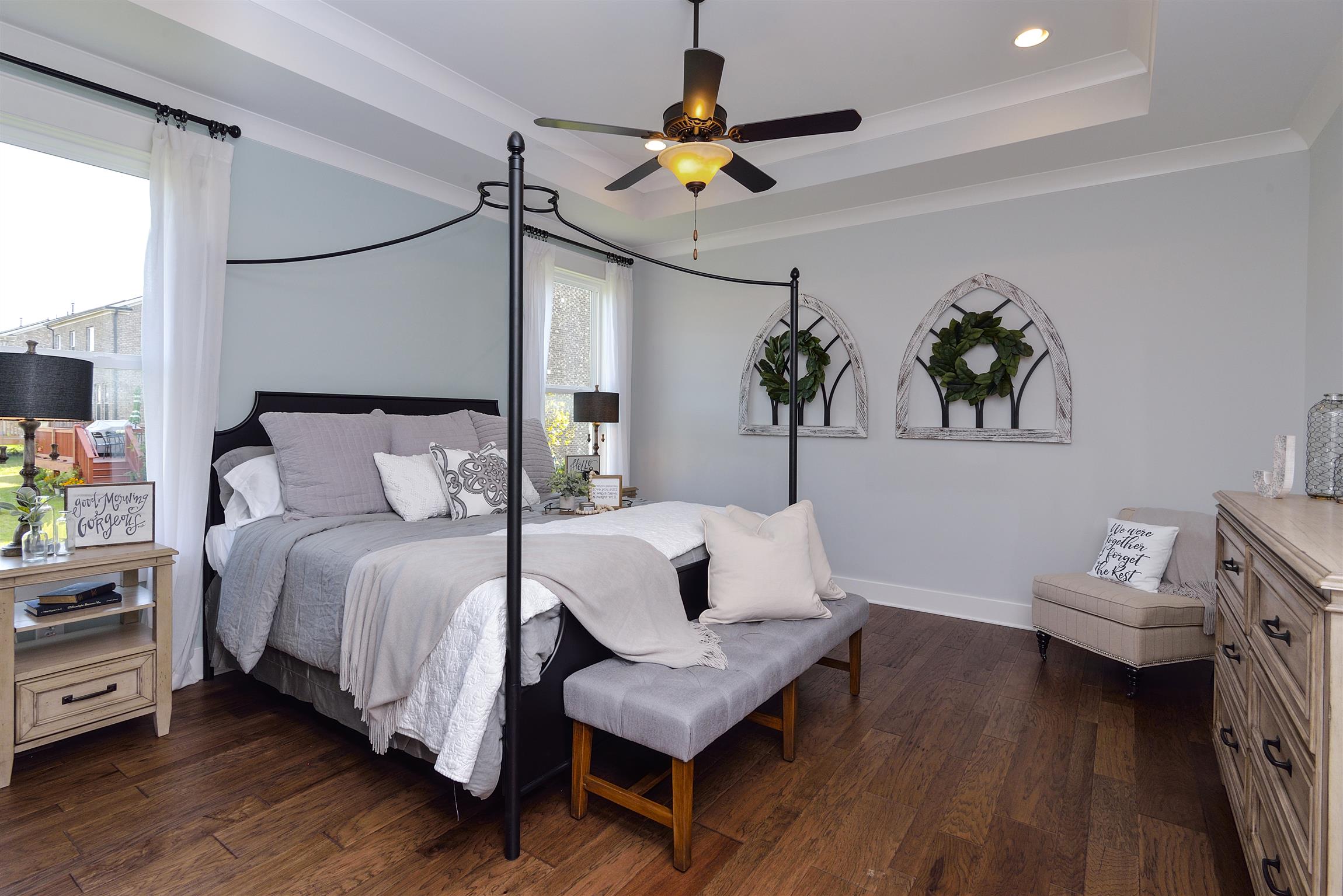 87 Truman Road East Franklin, TN 37064 - Photo 18 of 23 Master bedroom downstairs with King size bed shown