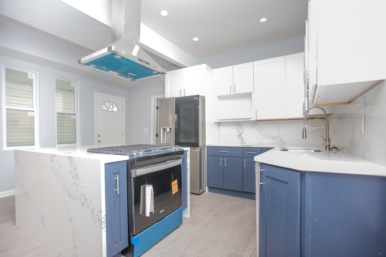 8810 South Morgan Street Chicago, IL 60620 - Photo 5 of 18 a kitchen with stainless steel appliances granite countertop a sink stove and refrigerator
