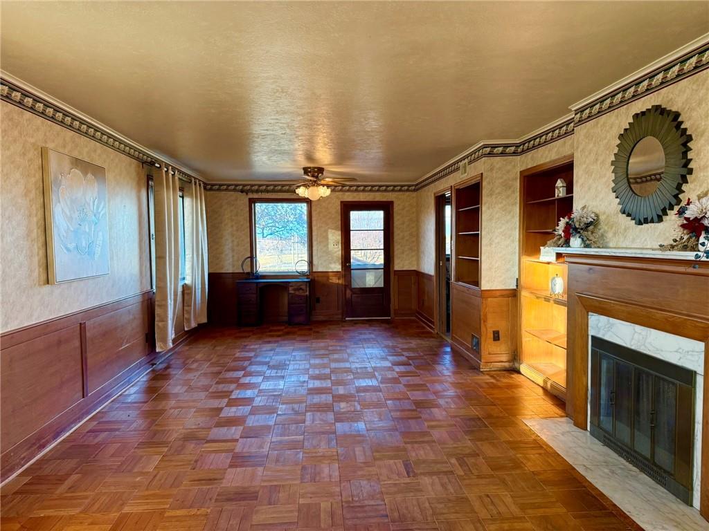 119 Pine Run Church Road Apollo, PA 15613 - Photo 2 of 20 a view of a hallway with wooden floor and staircase