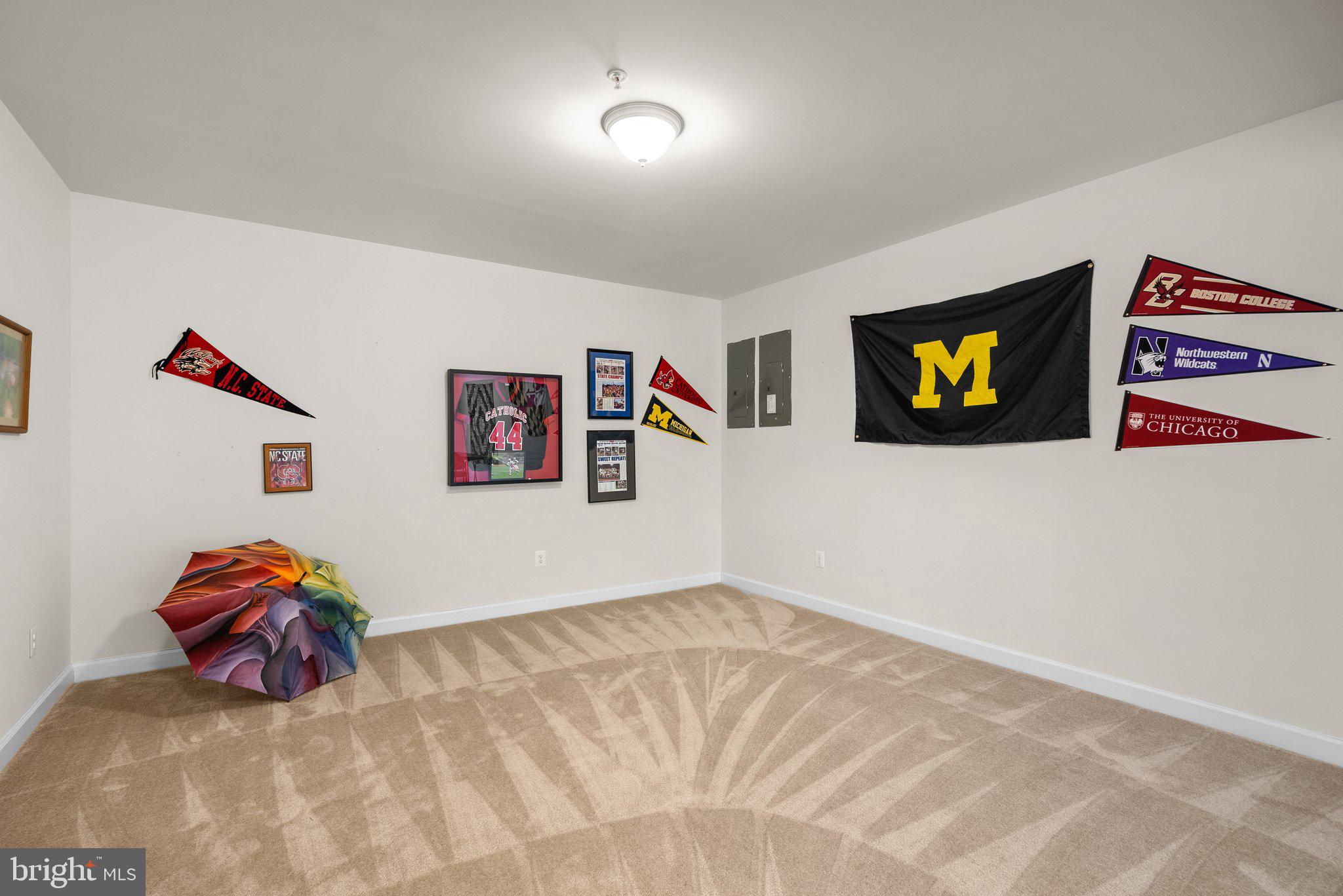 161 Moore Road Arnold, MD 21012 - Photo 36 of 57 a bedroom with a bed and painting on the wall