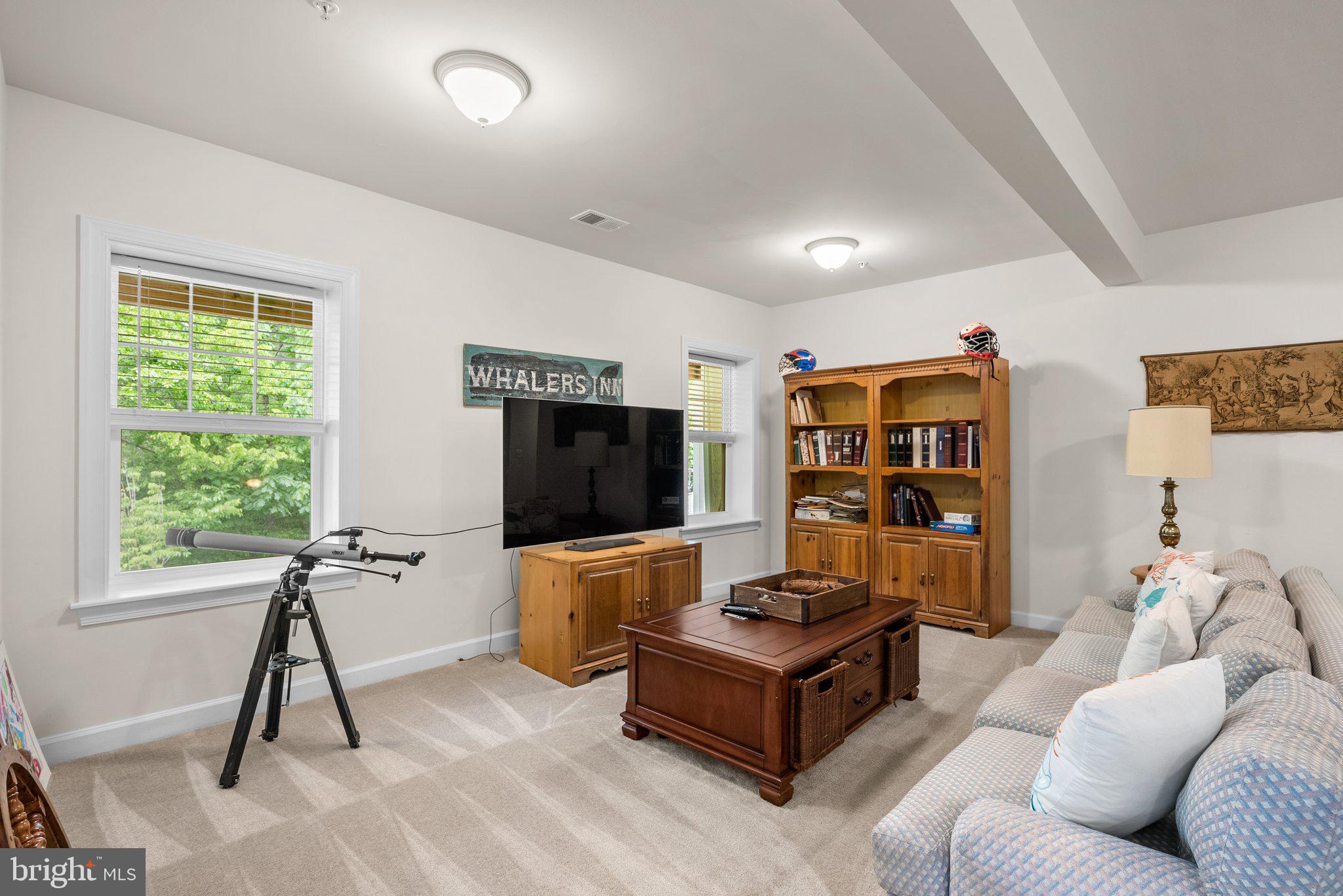 161 Moore Road Arnold, MD 21012 - Photo 40 of 57 a living room with furniture and a flat screen tv