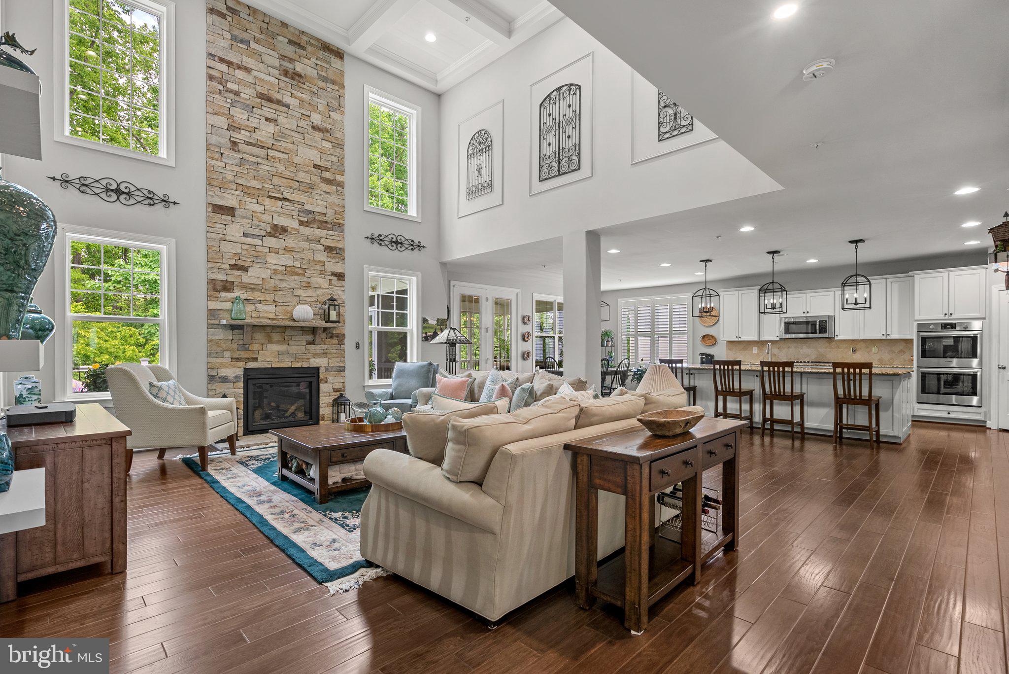 161 Moore Road Arnold, MD 21012 - Photo 9 of 57 a living room with furniture fireplace and window