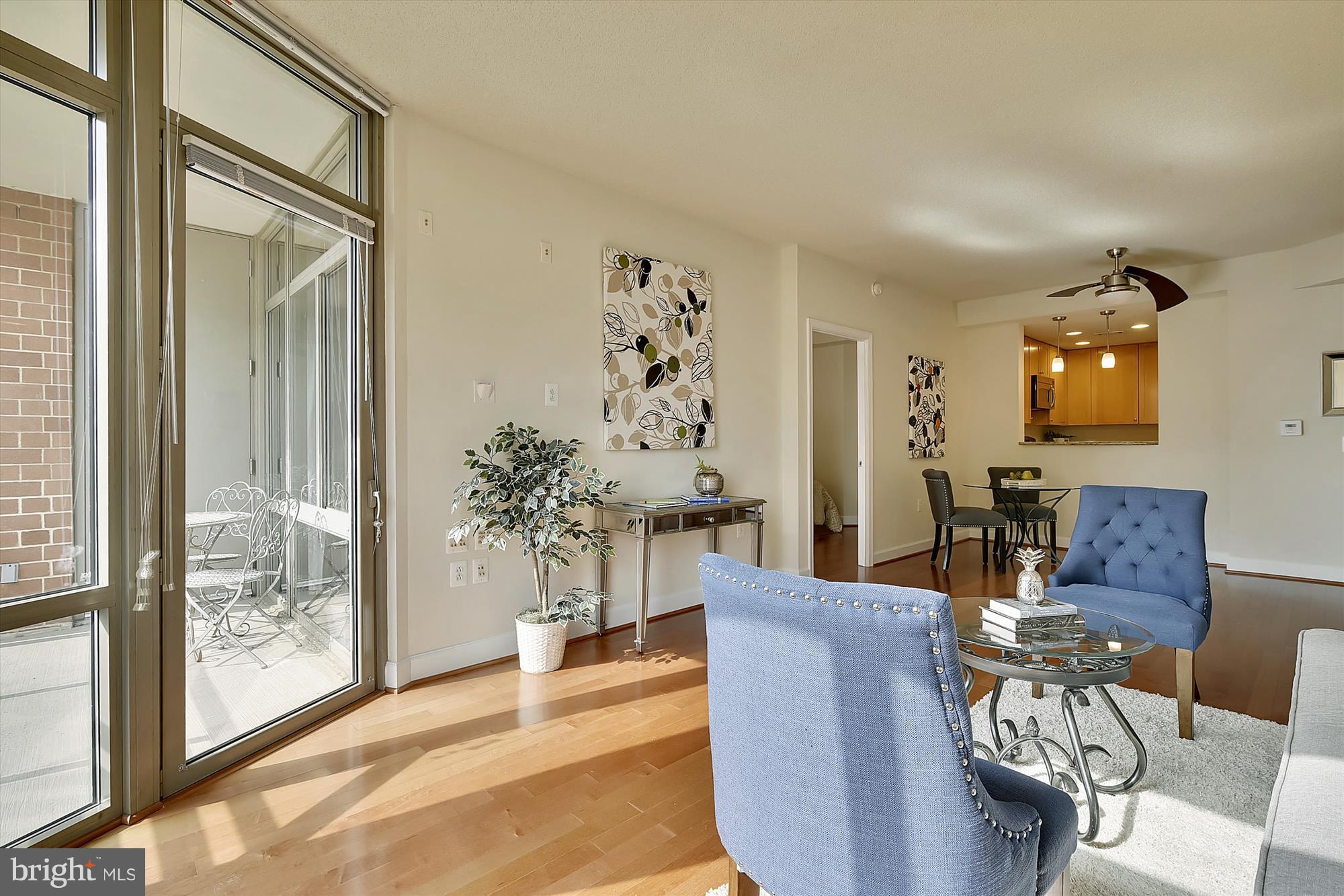 3600 South Glebe Road, Unit 718W Arlington, VA 22202 - Photo 6 of 28 Balcony off Living Room