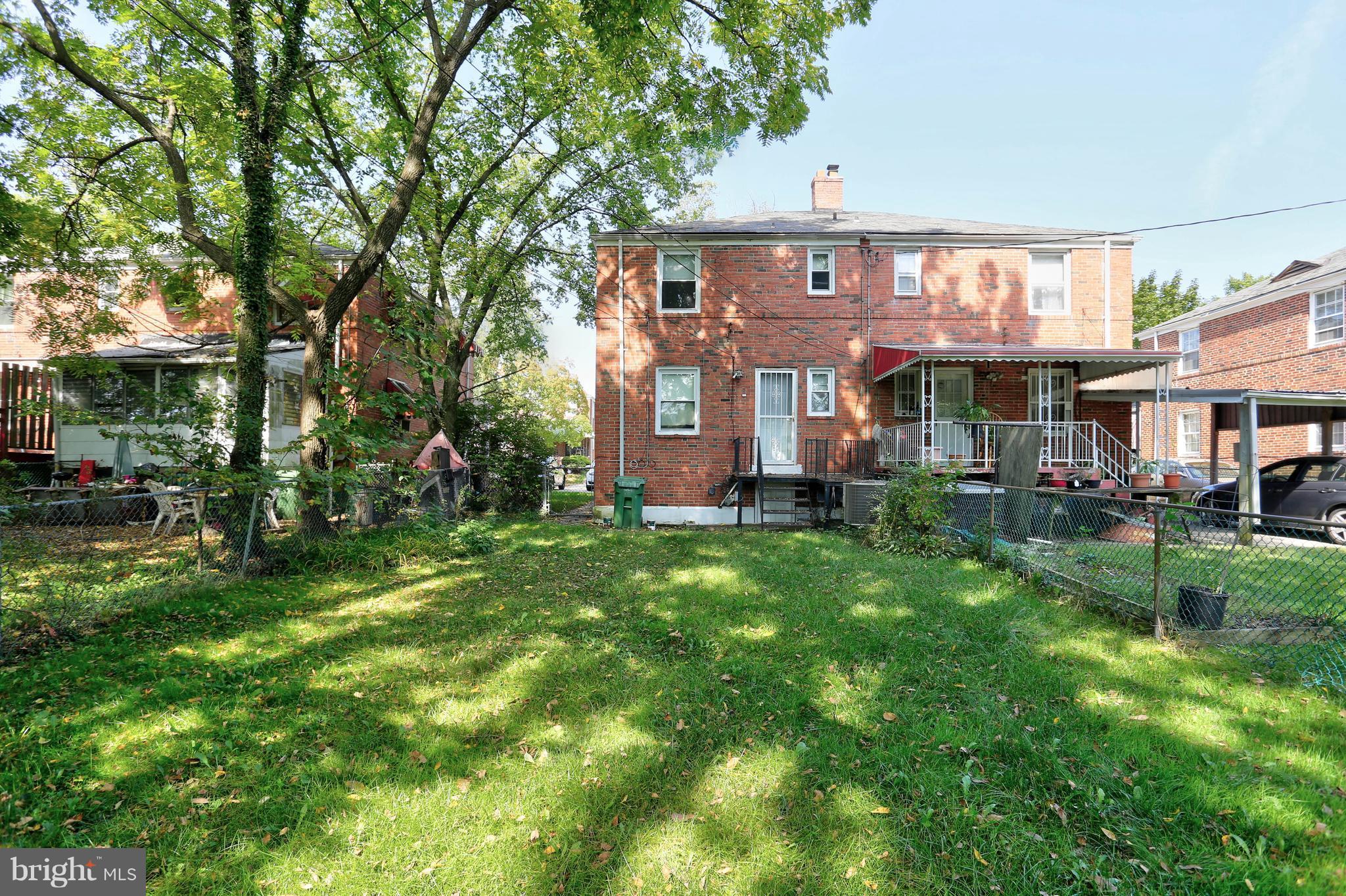 5117 Levindale Road Baltimore, MD 21215 - Photo 25 of 28 Huge backyard!