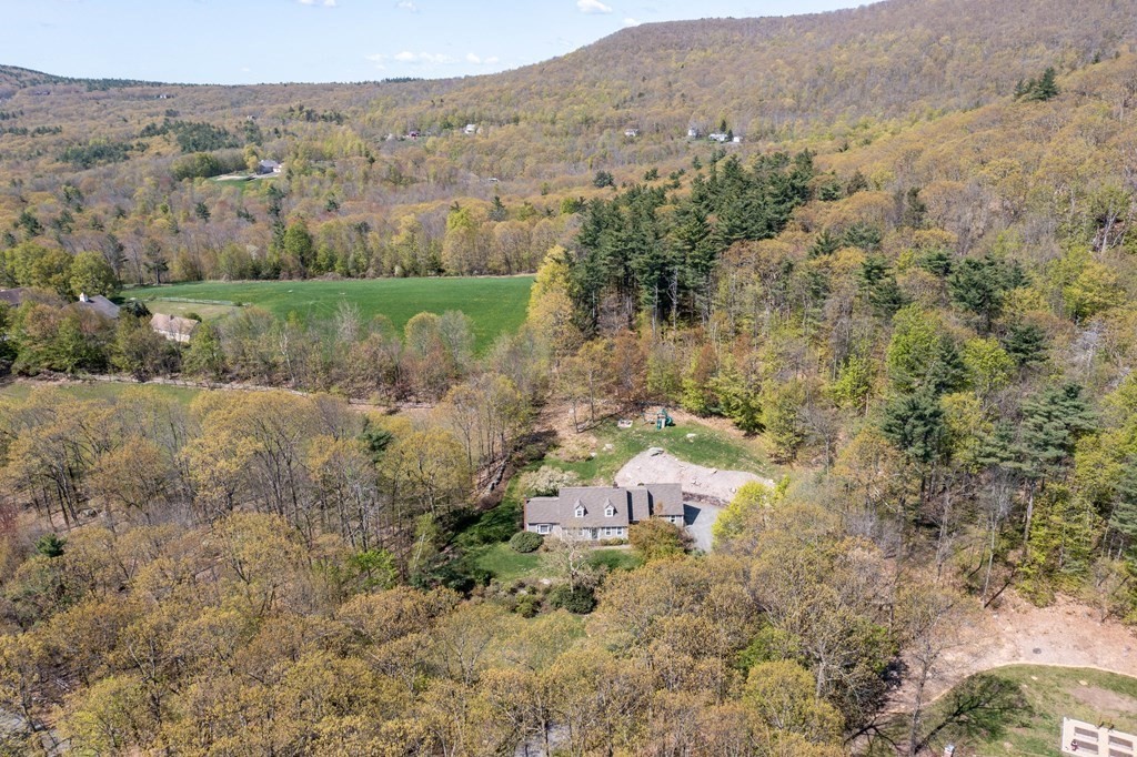 235 Mirick Road Princeton, MA 01541 - Photo 3 of 42 an aerial view of a house with a yard