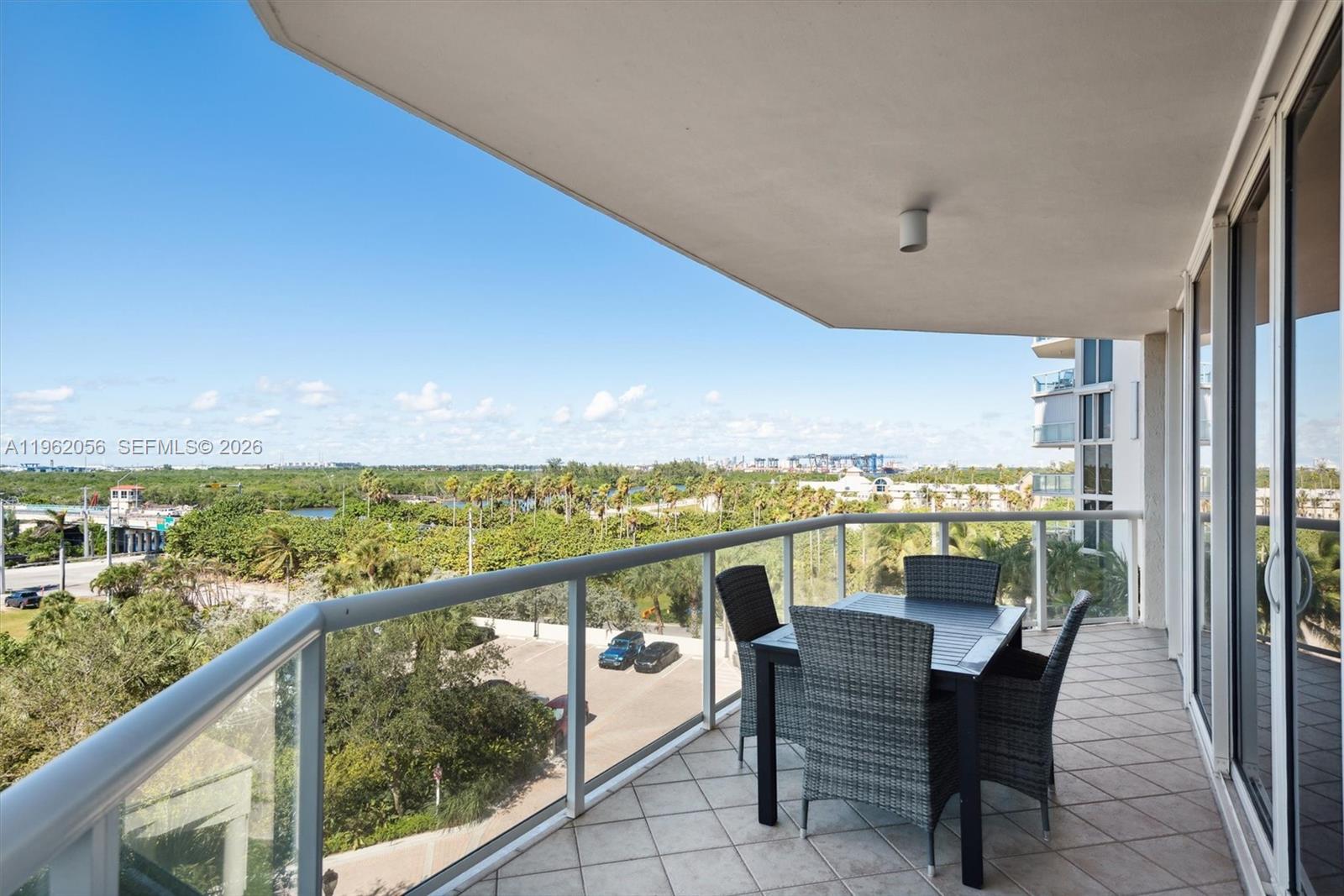 Hollywood Hollywood, FL 33019 - Photo 17 of 31 a view of a balcony with an ocean view