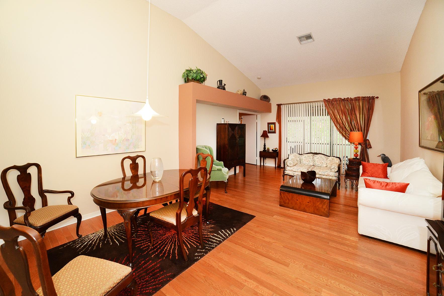 10981 Ladera Lane, Unit B Boca Raton, FL 33498 - Photo 13 of 21 Living Room and Dining