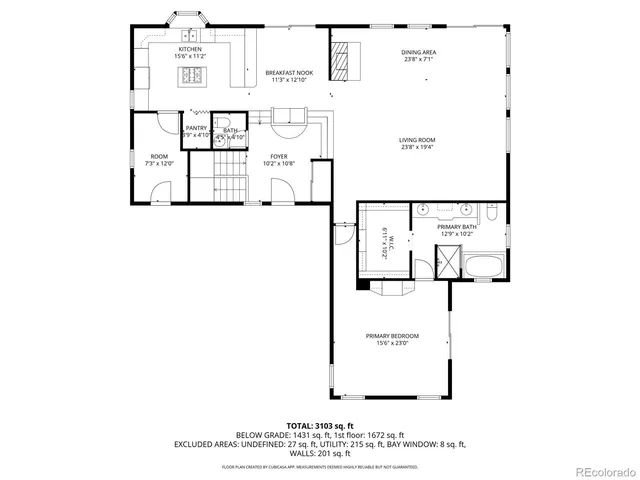 a picture of a floor plan