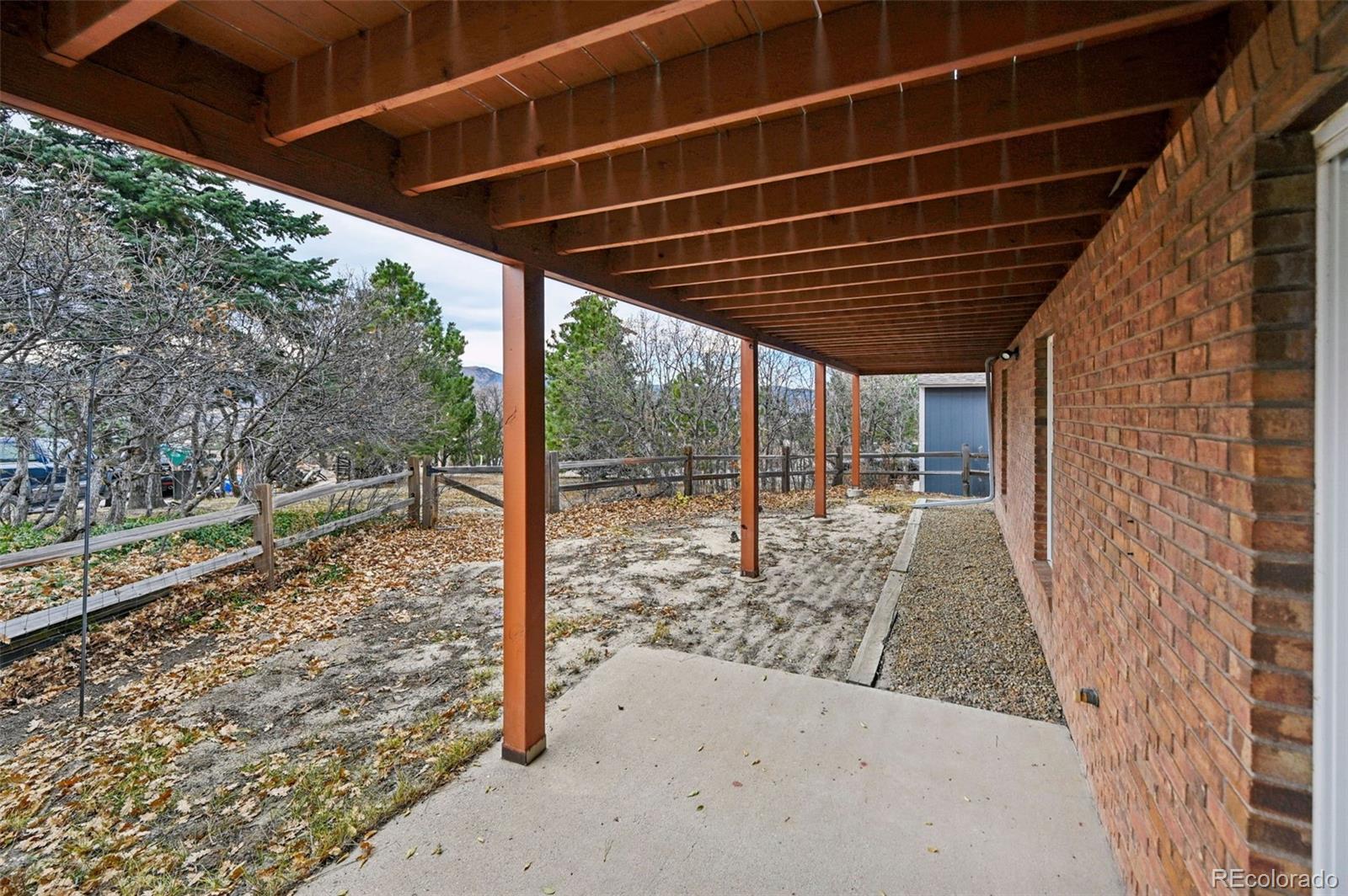17580 Chipped Arrow Way Monument, CO 80132 - Photo 10 of 47 a view of a porch