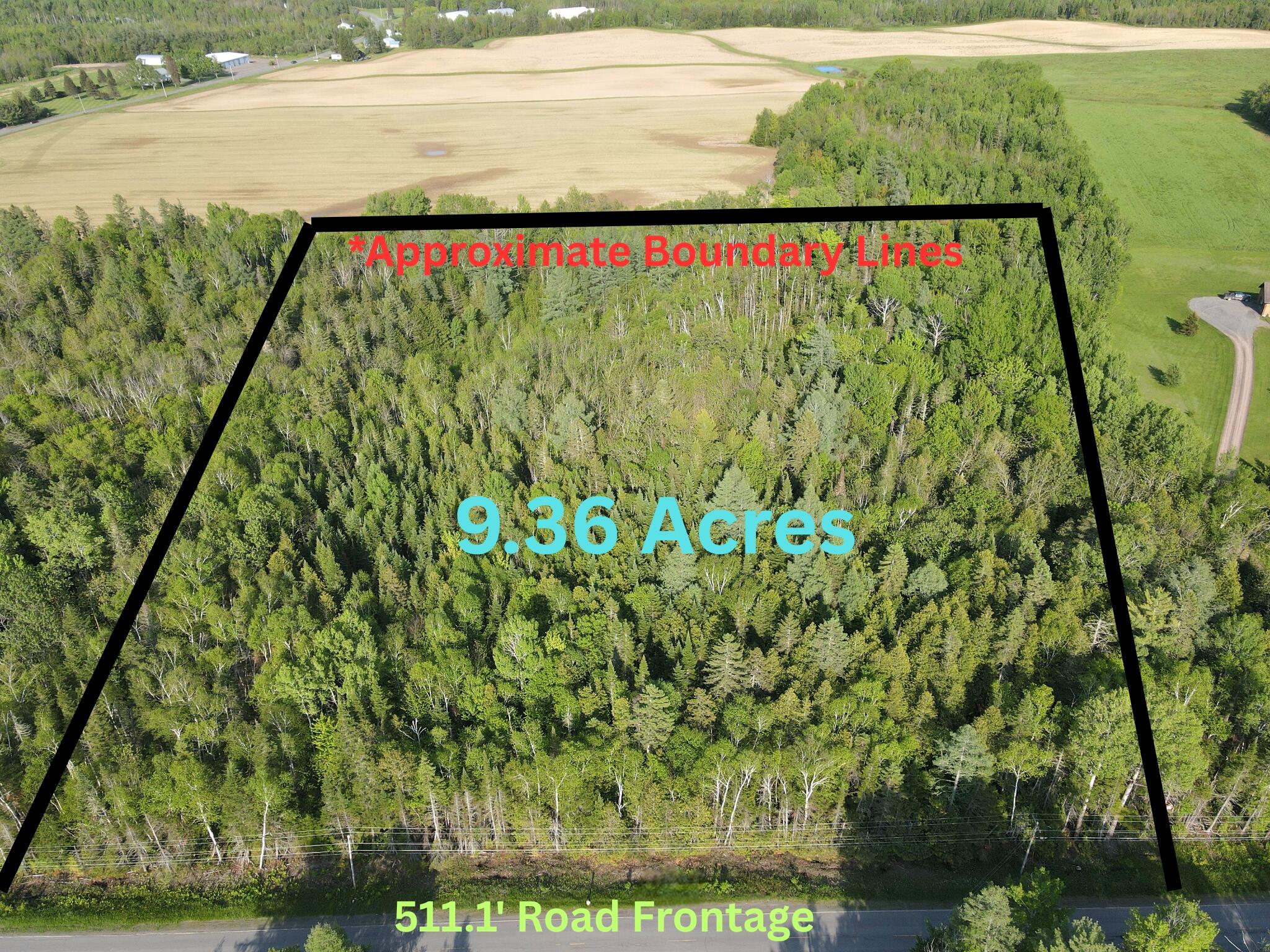 707 Hughes Road Mapleton, ME 04757 - Photo 1 of 9 Approximate Boundary Lines (2)