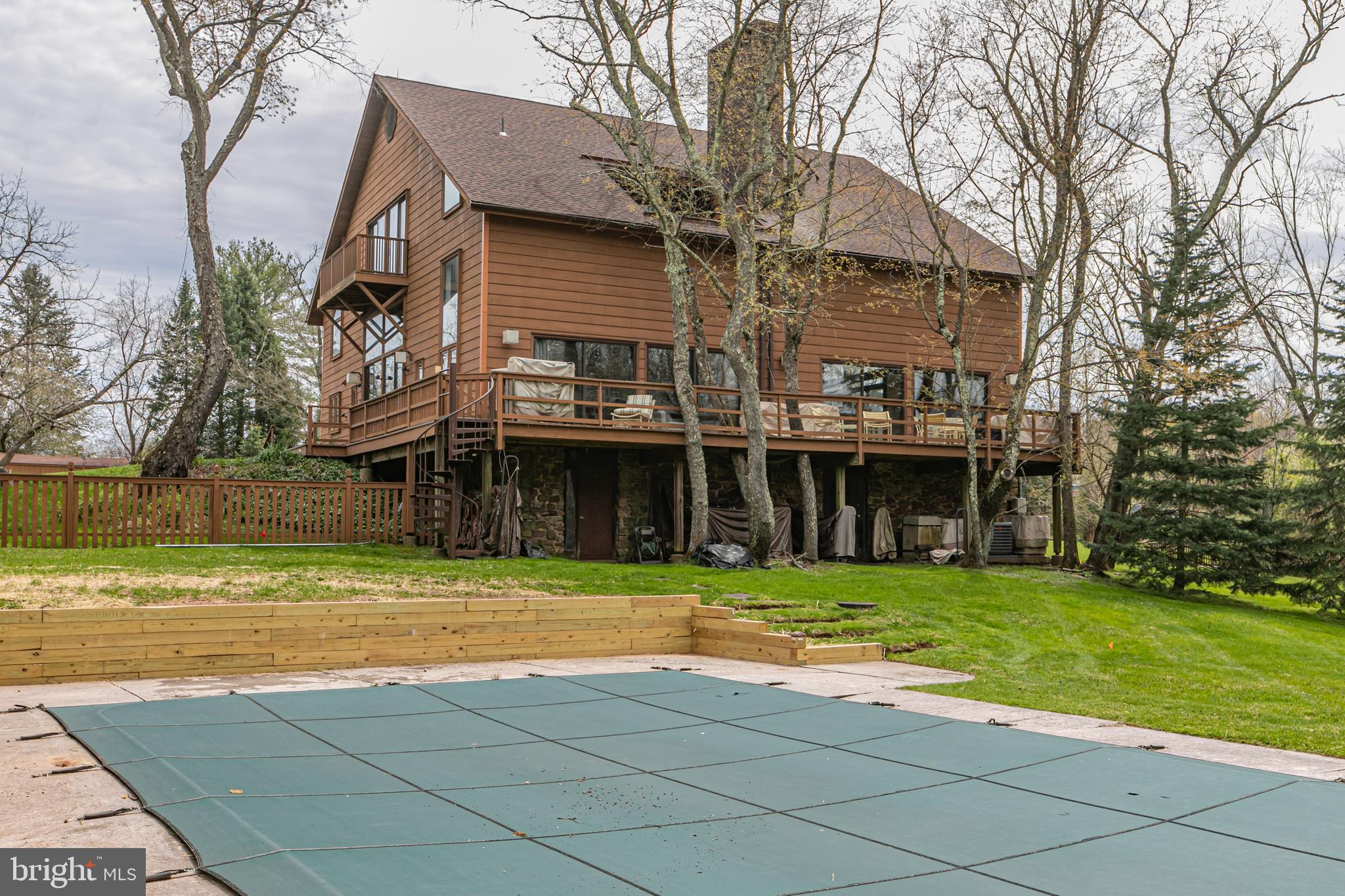 900 Canal Road Princeton, NJ 08540 - Photo 33 of 38 a view of a house with a swimming pool