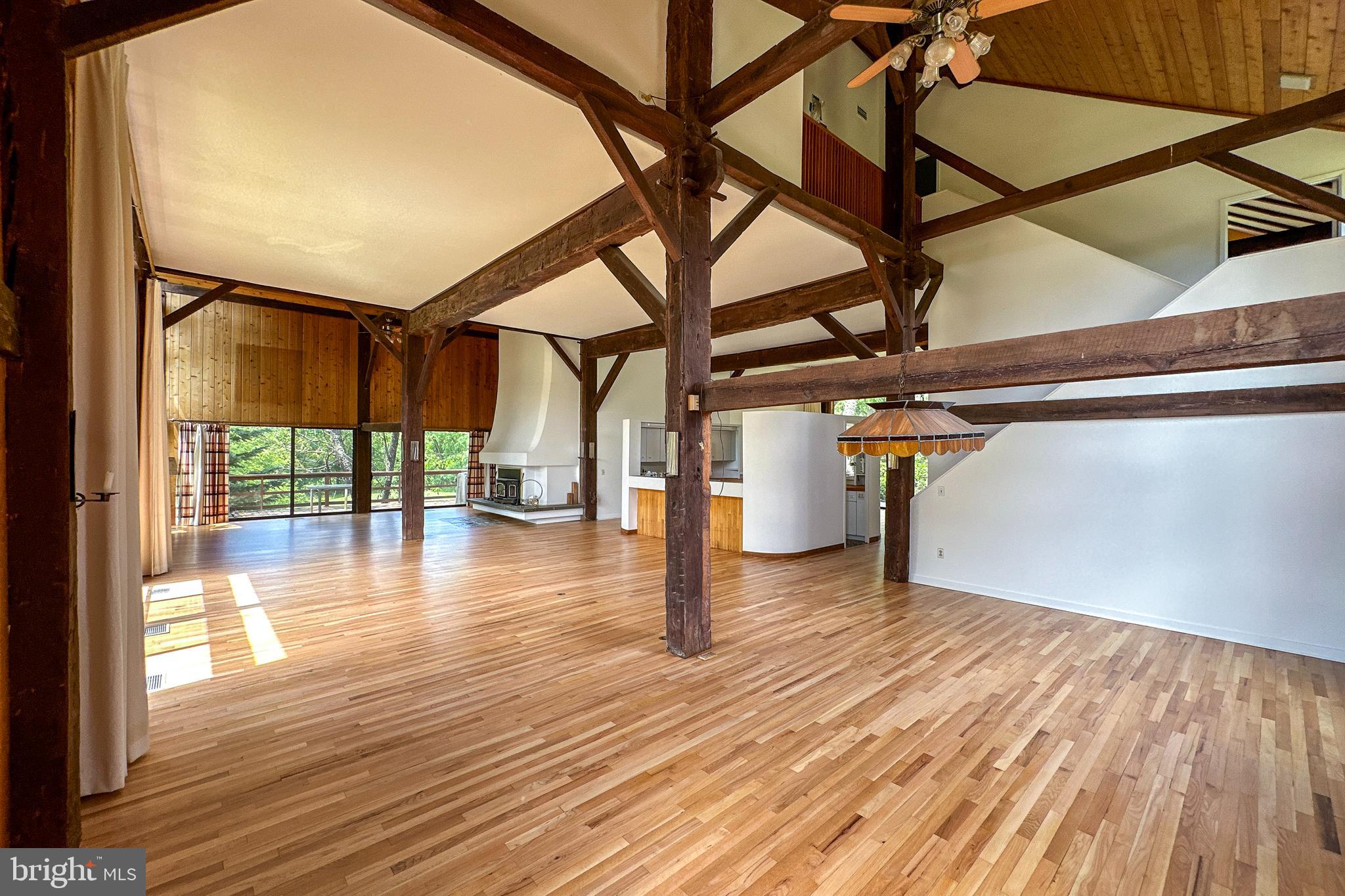 900 Canal Road Princeton, NJ 08540 - Photo 6 of 38 a view of a room with wooden floor and door