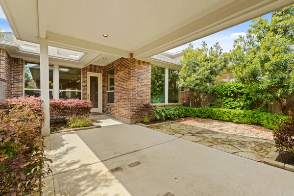 a view of entrance front of house