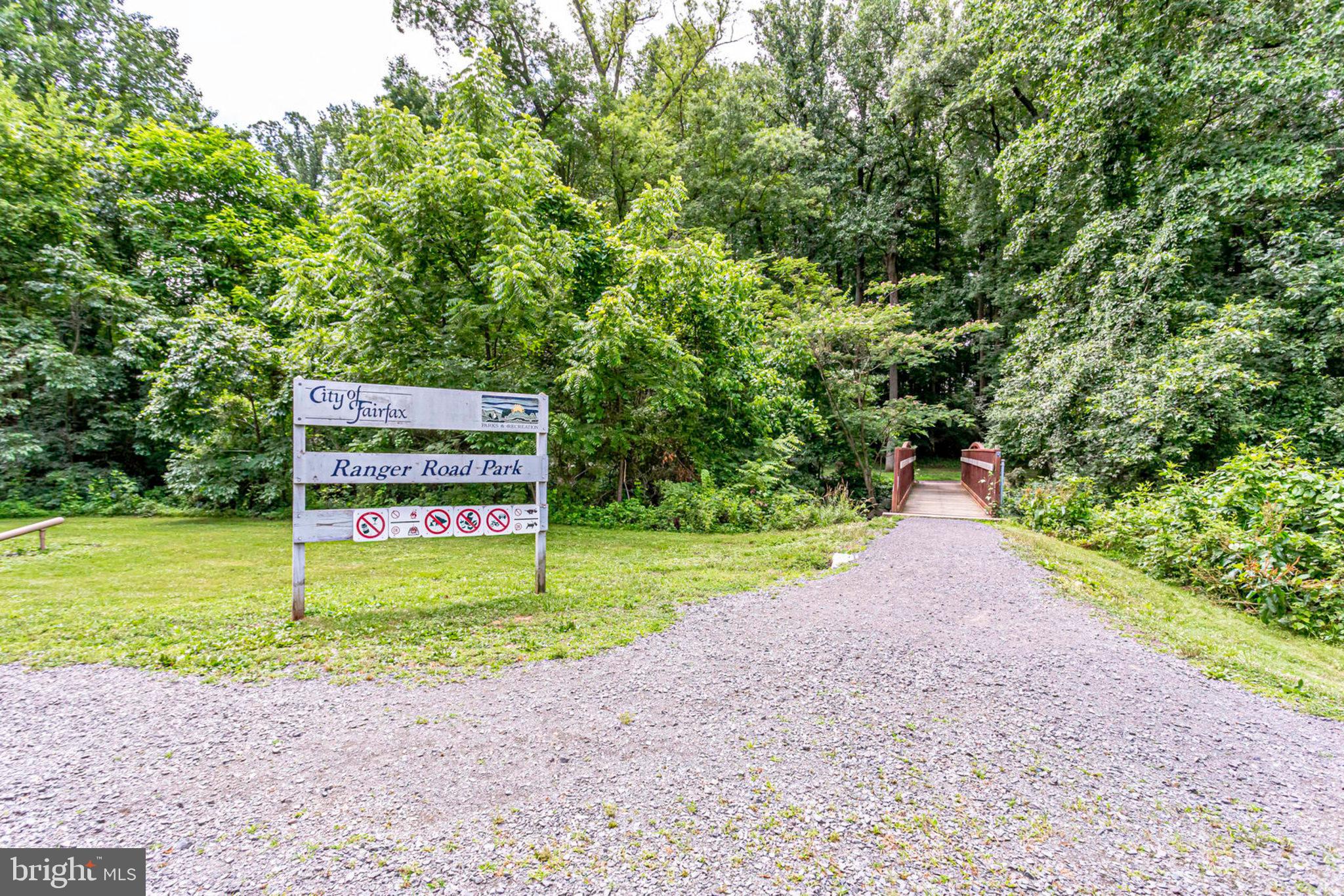 9716 Ranger Road Fairfax, VA 22030 - Photo 33 of 35 Ranger Rd Park right in front - Waking Trails