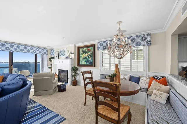 a view of a lake with a building in the background