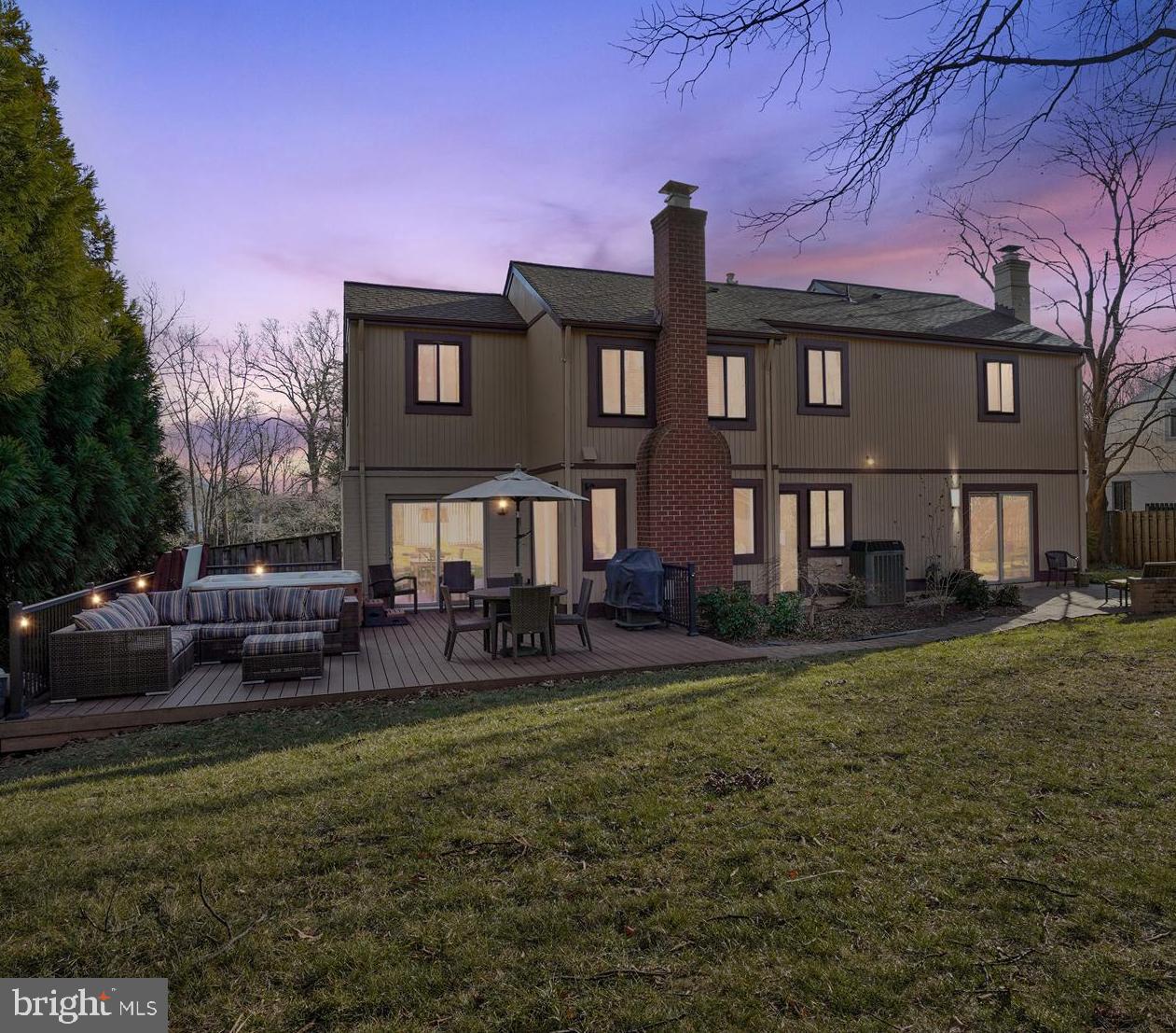 11828 Blue Spruce Road Reston, VA 20191 - Photo 14 of 45 Allow quiet relaxing moments at twilight