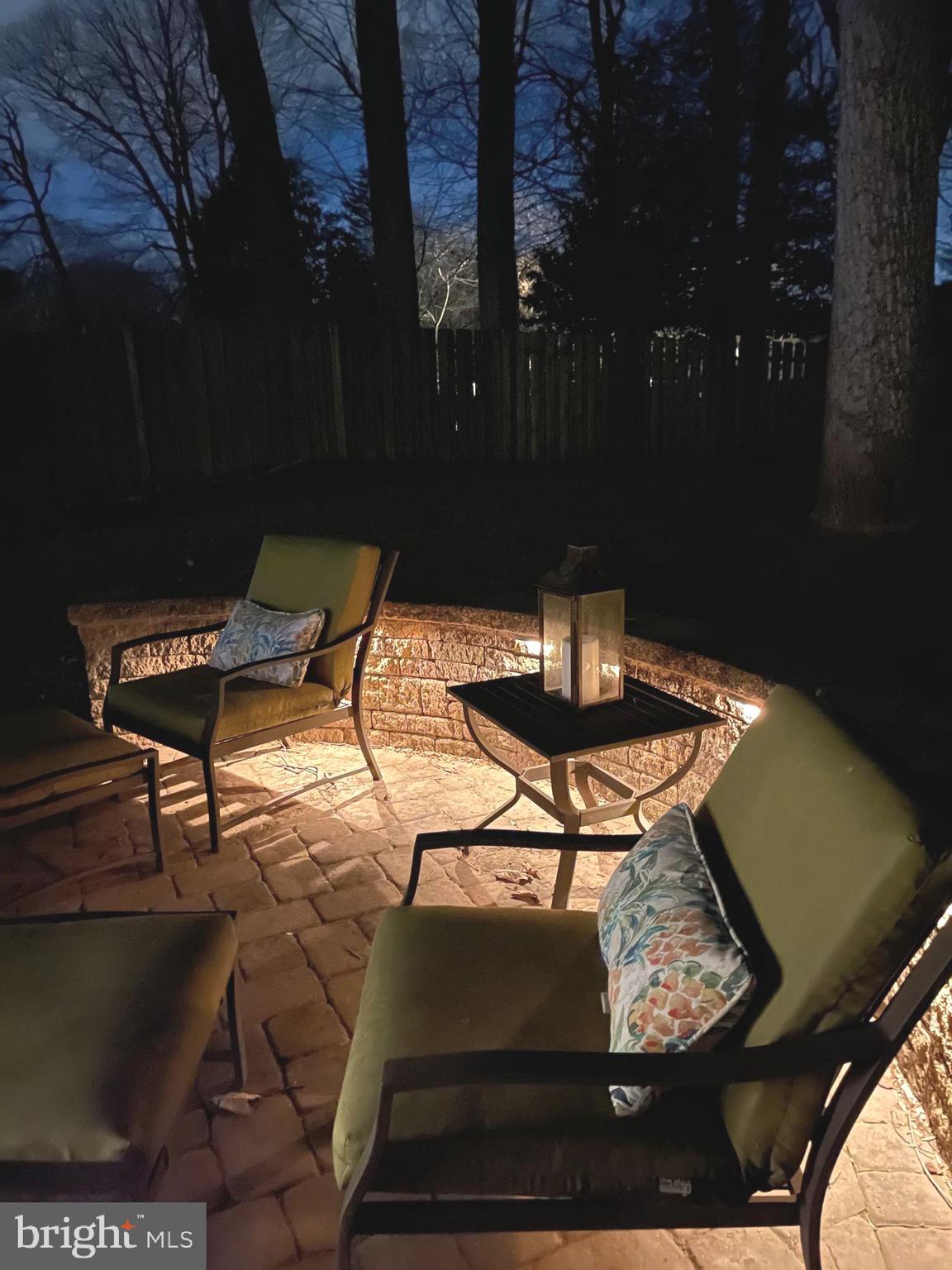 11828 Blue Spruce Road Reston, VA 20191 - Photo 15 of 45 Charming nights w/marshmallows at Brick Patio