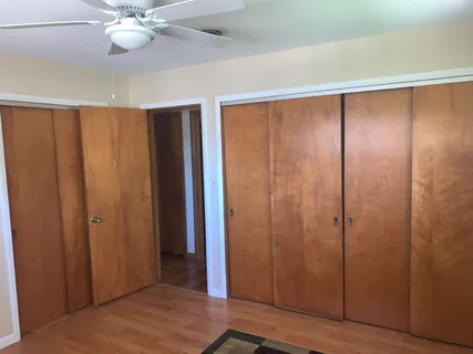a room with furniture and a window