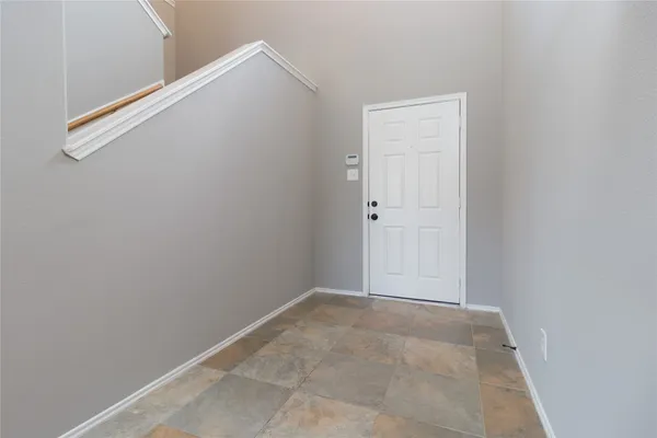 a view of a small space