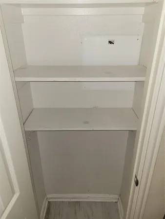 a close view of washer and dryer