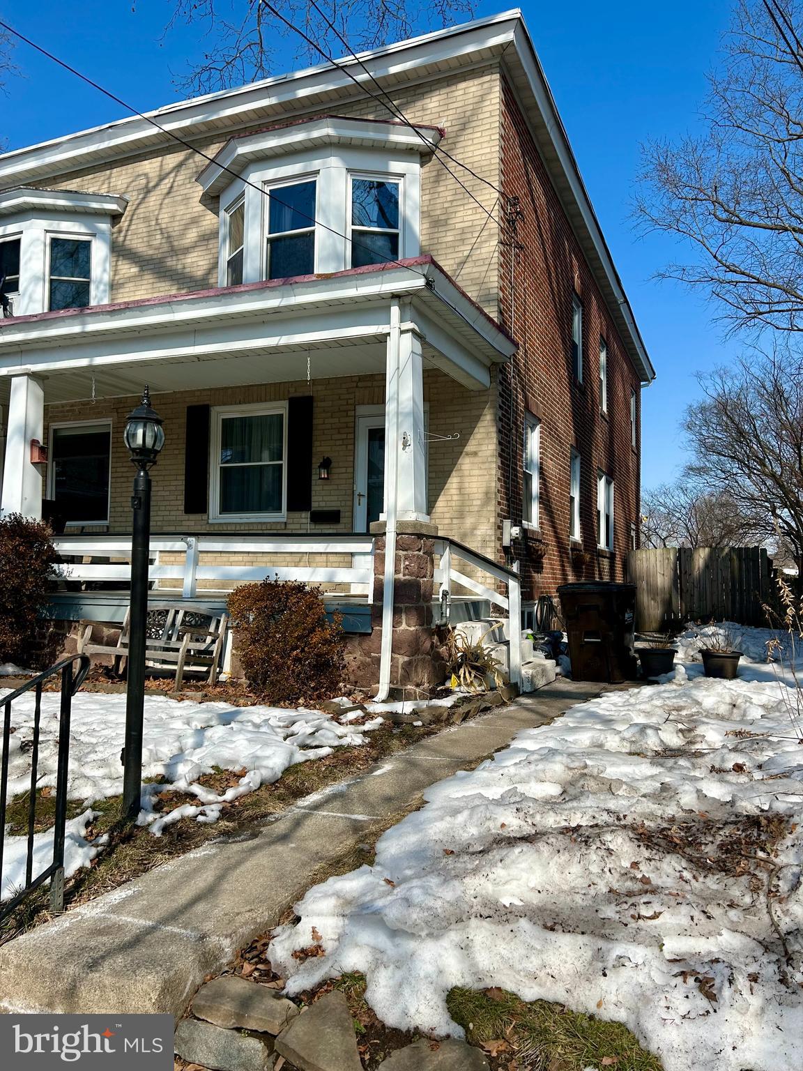 133 East Main Street Pottstown, PA 19465 - Photo 21 of 21 a view of a house with snow on the side of the road