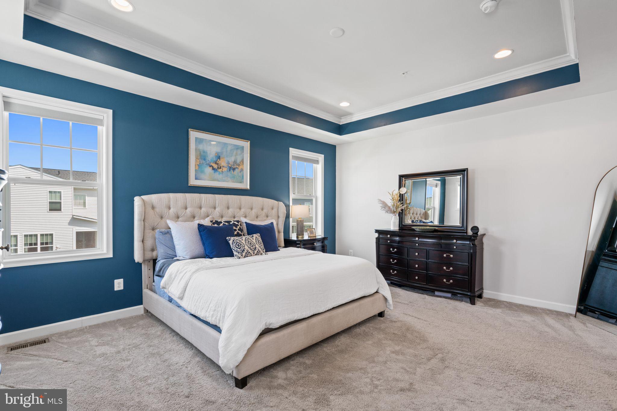 2916 Quarry Circle Odenton, MD 21113 - Photo 25 of 60 Serene bedroom with vibrant accents.