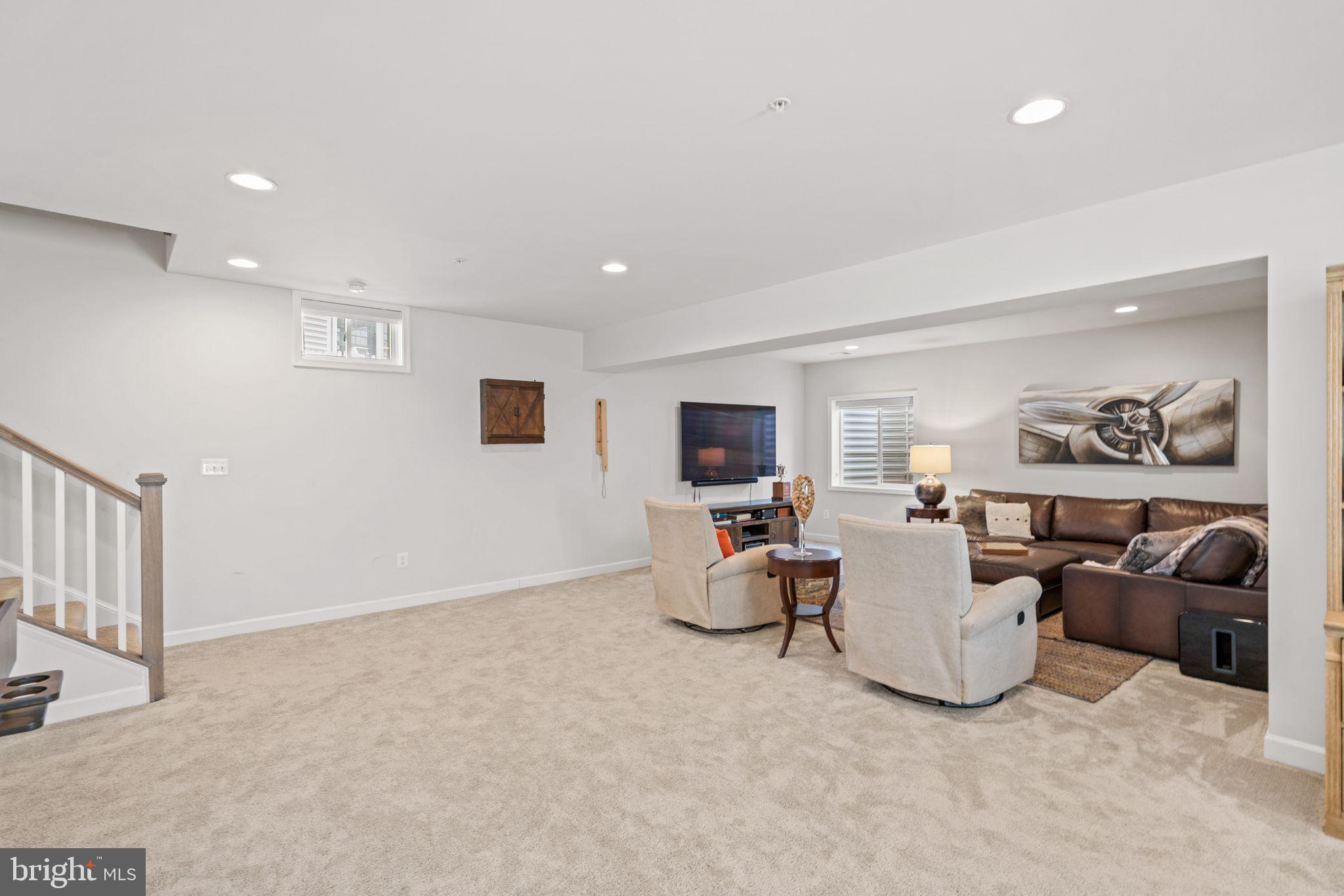 2916 Quarry Circle Odenton, MD 21113 - Photo 42 of 60 Spacious, inviting lower-level retreat.